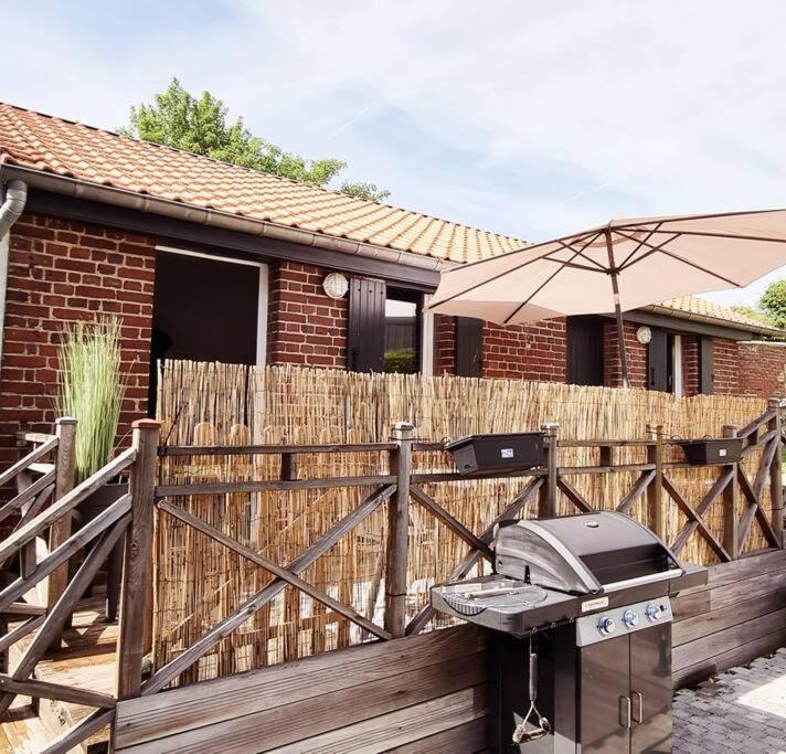 Studio Independant Avec Terrasse Vue Jardin Beauchamps  Buitenkant foto